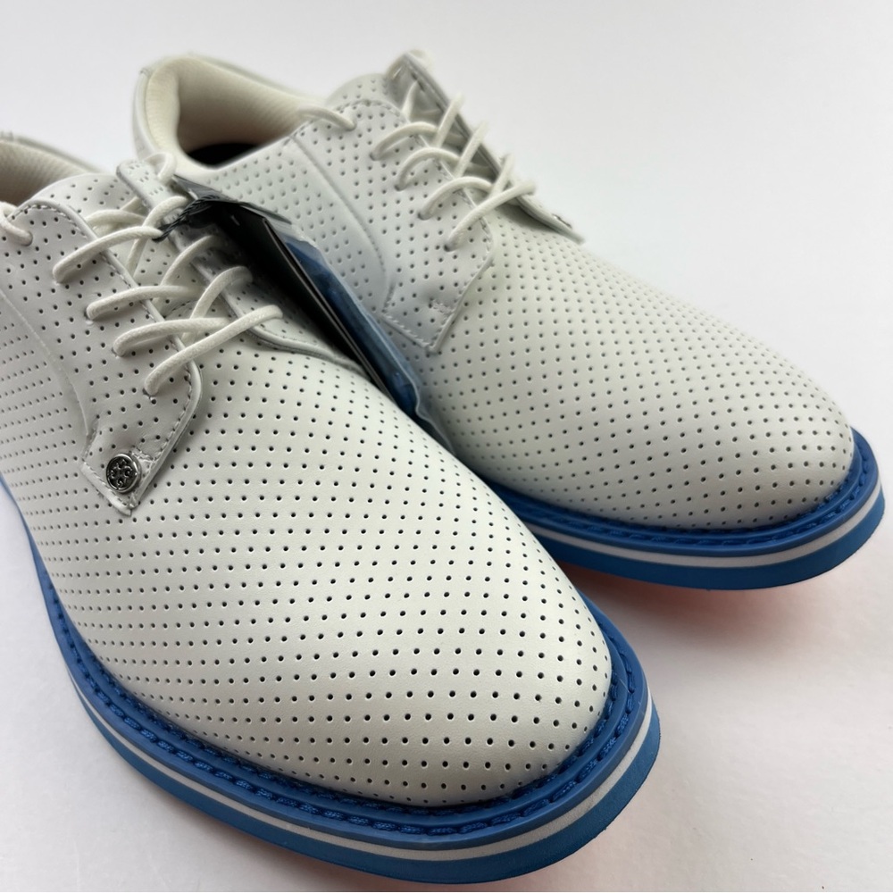 G/FORE Gallivanter Perforated Leather Golf Shoes Men’s 10.5 G4MA23EF01-CERUL - Picture 9 of 12
